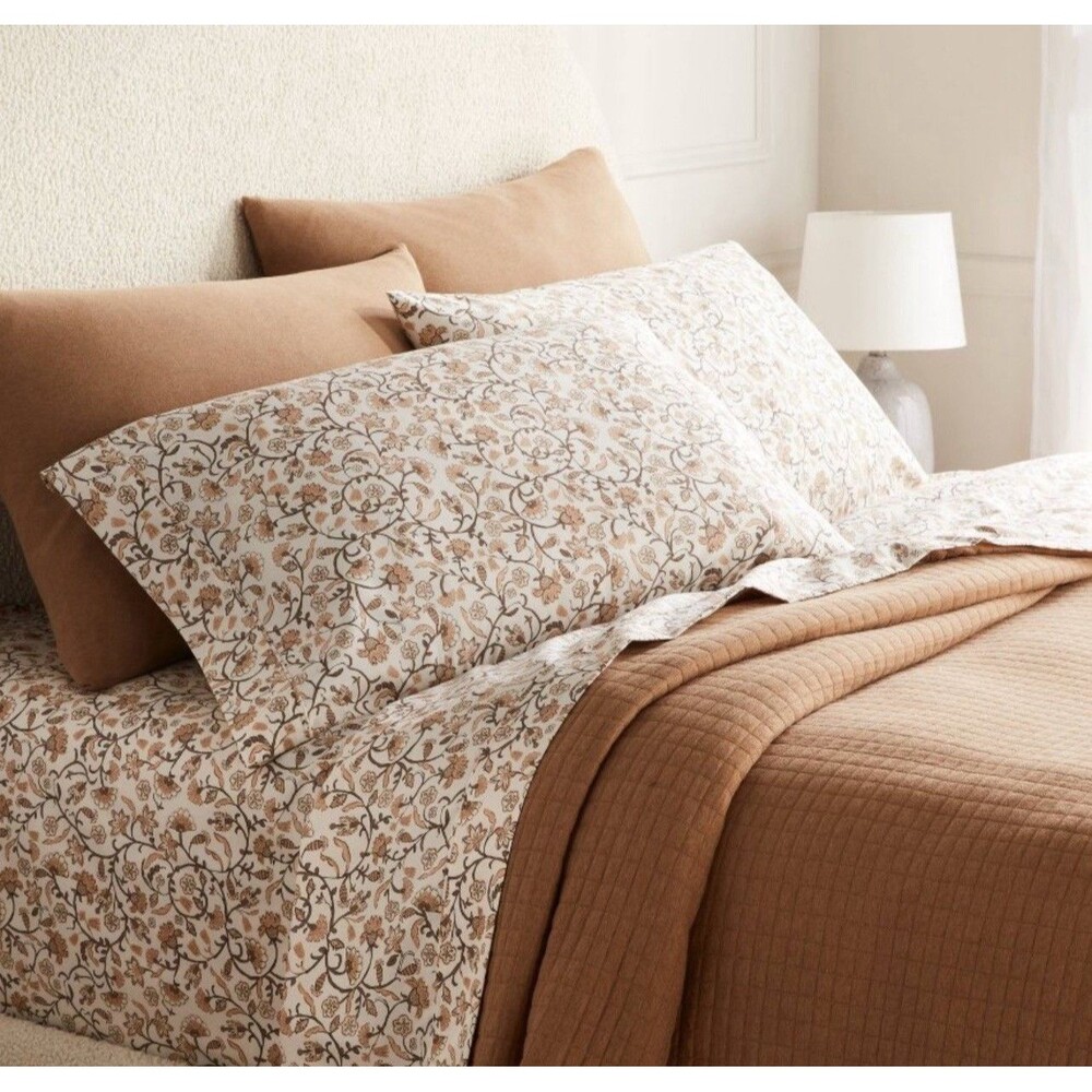 Full 400 Thread Count Performance Sheet Set Cool Floral - Threshold NEW - Picture 2 of 6